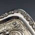 1909 British Antique Pure Silver Relief Engraving Dressing Table Tray 354g WGKeight