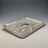 1909 British Antique Pure Silver Relief Engraving Dressing Table Tray 354g WGKeight