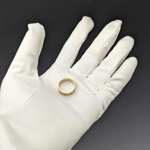 1972年英國復古珠寶K9金戒指戒指