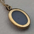 British Vintage Jewelry K9 Gold & Cameo Pendant Necklace Earrings Set
