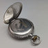 Around 1904 Antique Longines pocket watch with horse engraving silver side open face works well