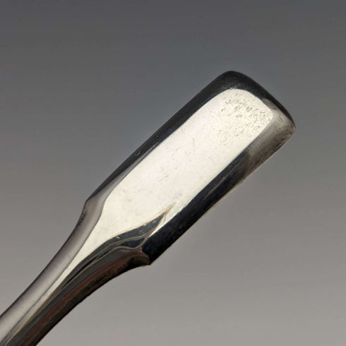 1873 British Antique Sterling Silver Tea Caddy Spoon HILLIARD & THOMASON