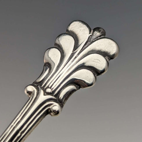 1845 British Antique Sterling Silver Tea Caddy Spoon FRANCIS CLARK