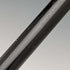 1929 British vintage gentleman's walking stick, sterling silver, round handle, 91cm