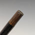 1929 British vintage gentleman's walking stick, sterling silver, round handle, 91cm