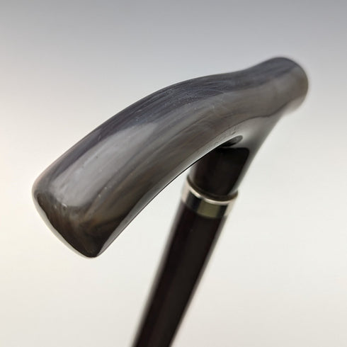 英國復古男式手杖喇叭風格樹脂手拿包手柄 95 厘米