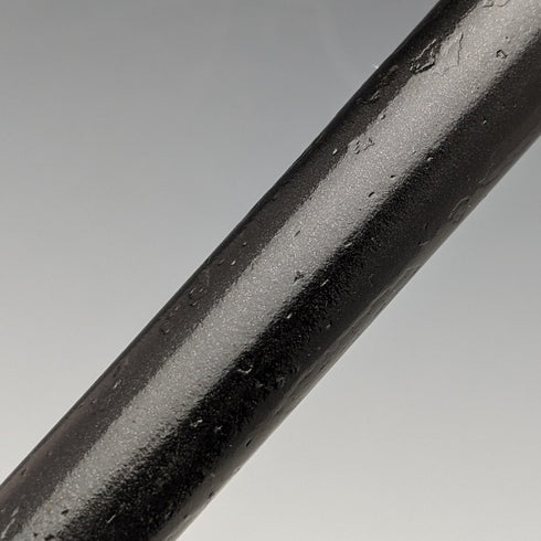 1927 年英國復古男式手杖純銀裝飾弧形牛角手柄 92 厘米