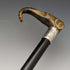 1896 British Antique Men's Cane Horn Elephant Handle 86cm
