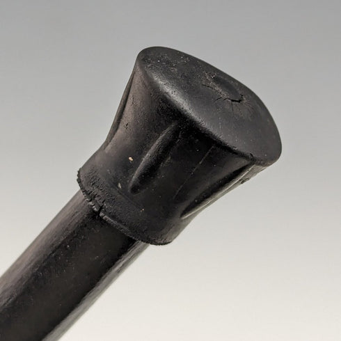 英國復古男式手杖黃銅狗頭手柄 88 厘米