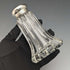1906 British Antique Cut Glass Condiment Condiment Sterling Silver Lid WW Harrison