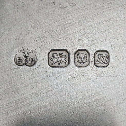 Circa 1967 British Vintage Sterling Silver Compote/Tazza 218g R Hodd & Son