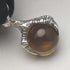 Circa 1925 British Antique Sterling Silver Albert Chain 25g Claw & Bowl Fob