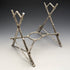 Circa 1900 British Antique Silver Plated Kettle & Burner Stand Set Walker & Hall