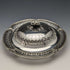 1866 British Antique Sterling Silver Butter Dish with Lid 300g Henry Wilkinson