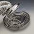 1866 British Antique Sterling Silver Butter Dish with Lid 300g Henry Wilkinson