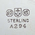 Circa 1895 American Antique Sterling Silver Stem Dish 215g Gorham