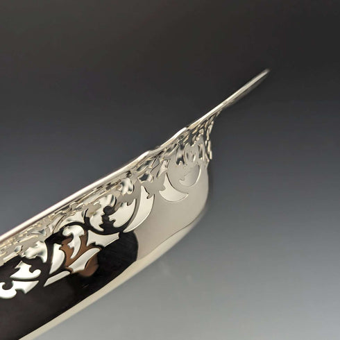 1912年 英国アンティーク 純銀製 ディッシュバスケット 470g Fenton Brothers