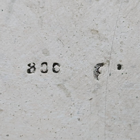 約 1900 年德國古董 800 銀耳環盤 412 克