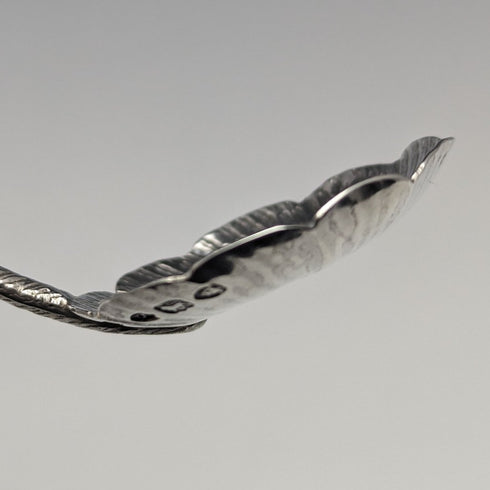 1893年 英国アンティーク 純銀製ティーキャディースプーン Robert James Chaplin