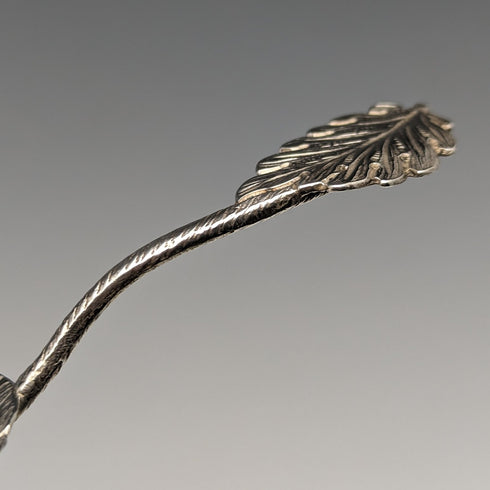 1893年 英国アンティーク 純銀製ティーキャディースプーン Robert James Chaplin