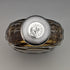 1900 British Antique Sterling Silver Lid Glass Skittles Hip Flask Mappin Brothers