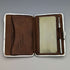 1900 British Antique Sterling Silver Double Door Card Case Walker & Hall