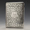 1887 British Antique Sterling Silver Card Case 76g George Unite