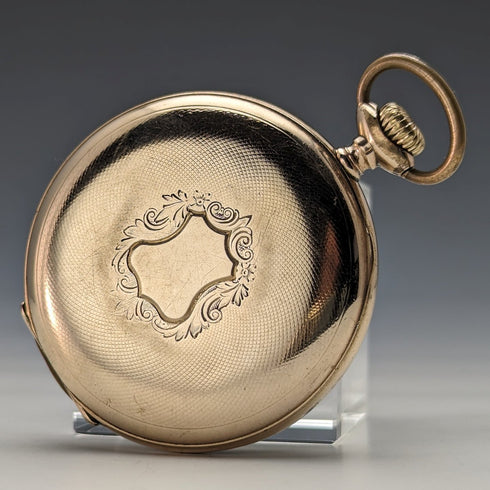 古董瑞士 Modernista Jumping Hour 懷錶做工精良