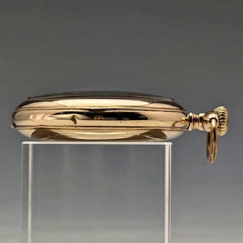 古董瑞士 Modernista Jumping Hour 懷錶做工精良