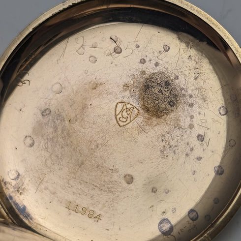 古董瑞士 Modernista Jumping Hour 懷錶做工精良