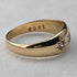 1899 British Antique Jewelry 18K Diamond Gypsy Ring Ring