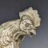 1962 German Vintage Sterling Silver Fighting Cock Figurine Pair Total 242g Israel Freeman