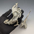 1962 German Vintage Sterling Silver Fighting Cock Figurine Pair Total 242g Israel Freeman
