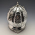 1880's British Antique Silver Plated Cookie Jar George Cutts & Sons