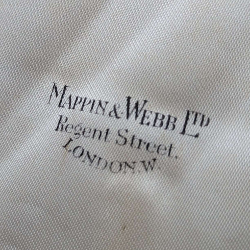 1950年代 英国ヴィンテージ 白蝶貝ハンドル カトラリー6ペアセット ケース入 Mappin & Webb