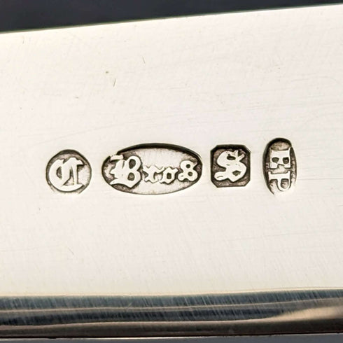 英國復古樹脂手把魚餐具 6 副套裝木盒 Cooper Brothers
