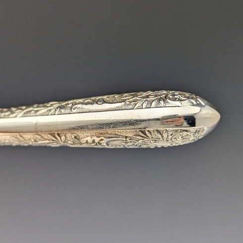 19 世紀末英國古董鍍銀甜點餐具 6 對套裝木盒裝 Fenton Brothers