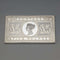 1977 Elizabeth II 25th Coronation Jubilee Sterling Silver 5 Pound Stamp Replica 40g