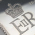 1977 Elizabeth II 25th Coronation Jubilee Sterling Silver 5 Pound Stamp Replica 40g