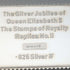 1977 Elizabeth II 25th Coronation Jubilee Sterling Silver 1 Pound Stamp Replica 32g
