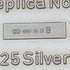 1977 Elizabeth II 25th Coronation Jubilee Sterling Silver 1 Pound Stamp Replica 32g