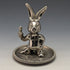 British Vintage Silver Plated Rabbit Figurine Seba