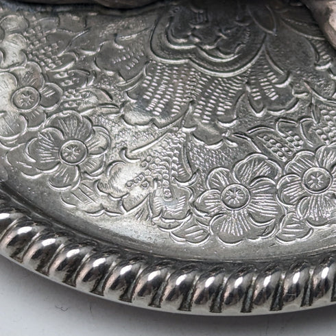 British Vintage Silver Plated Rabbit Figurine Seba