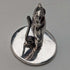 Vintage Sterling Silver Owl Shape Menu Holder Set of 6