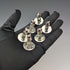 Vintage Sterling Silver Owl Shape Menu Holder Set of 6