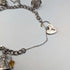 1979 British Vintage Sterling Silver Charm Bracelet 34g