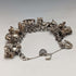 1975 British Vintage Silver Charm Bracelet 80g