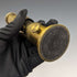 Early 20th Century Antique Brass Microscope in Wooden Box