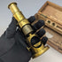 Early 20th Century Antique Brass Microscope in Wooden Box