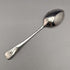 1908 British Antique 6 Sterling Silver Tea Spoons & Sugar Tongs Set in Case Atkin Brothers